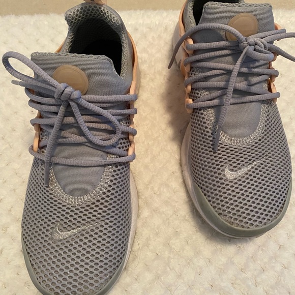 Nike - air presto sneaker - cloud grey and peach - Picture 5 of 7